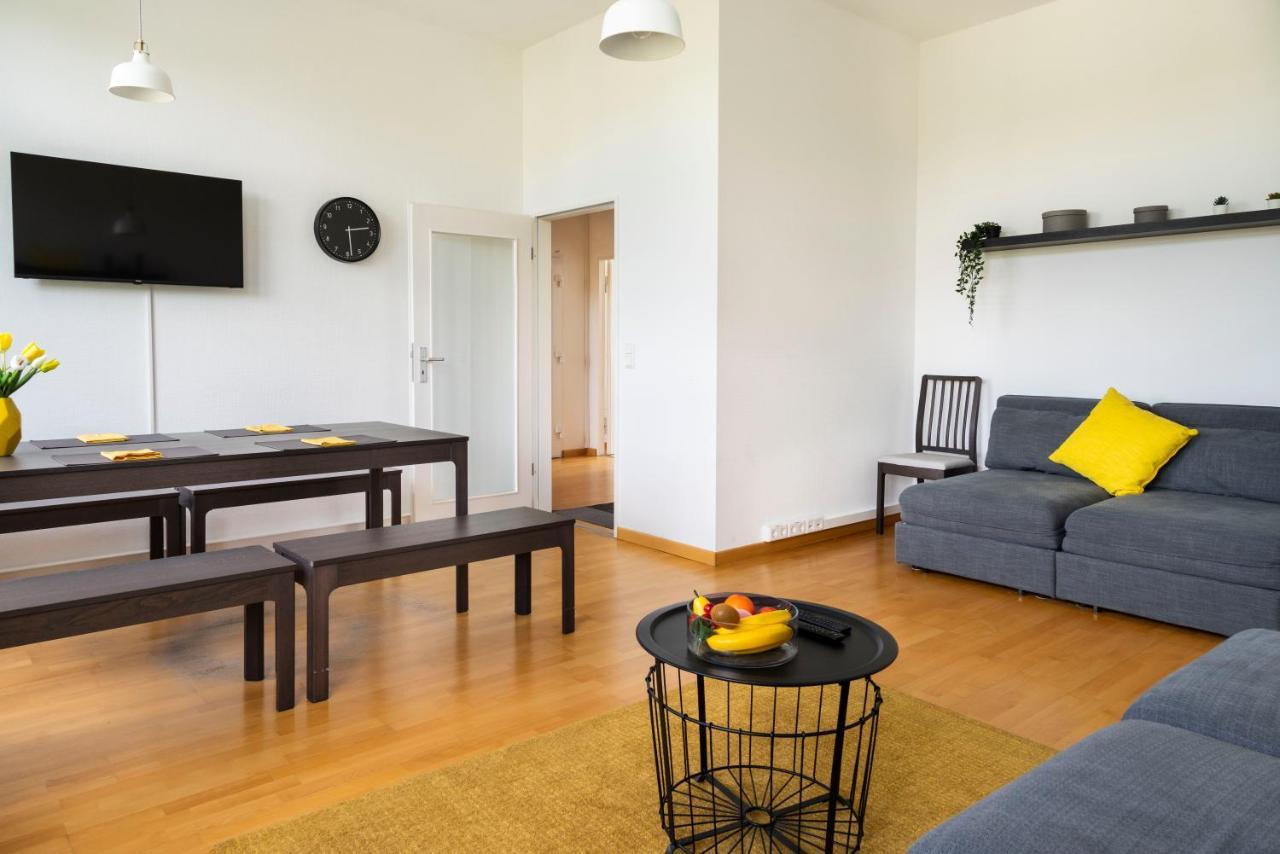 Central +3Br +Big Living Room Next To U-Station Берлин Екстериор снимка